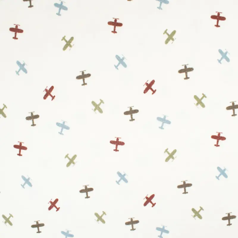 Frottee-Jersey Flugzeuge natur Heißes Angebot