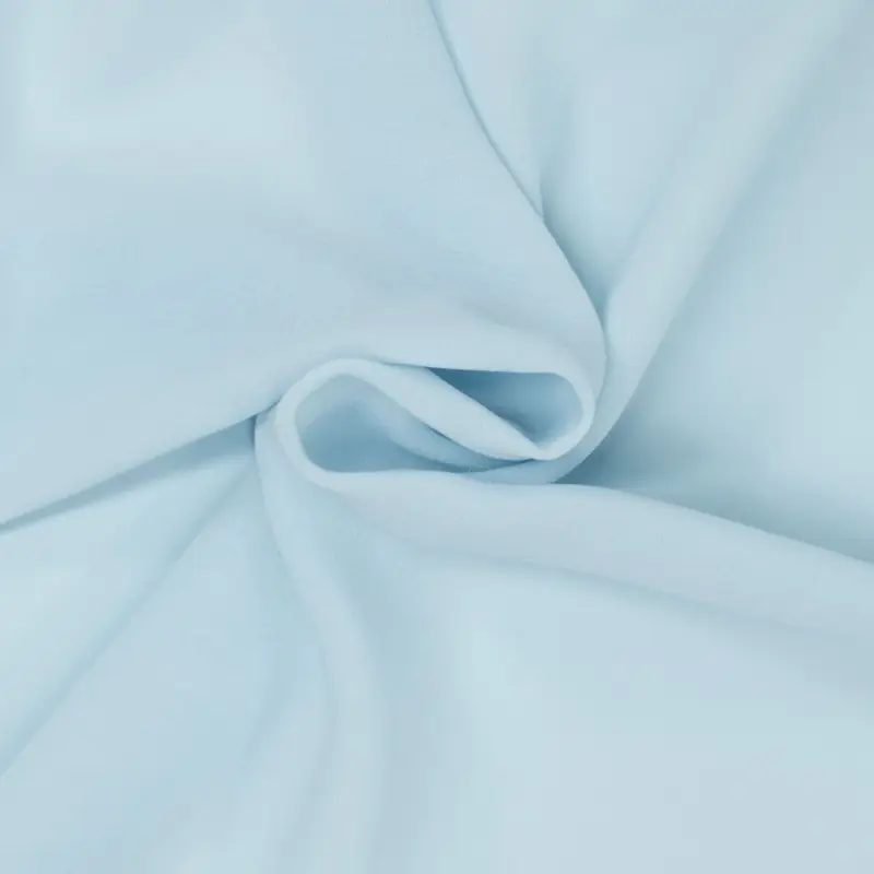 Chiffon uni hellblau Billig
