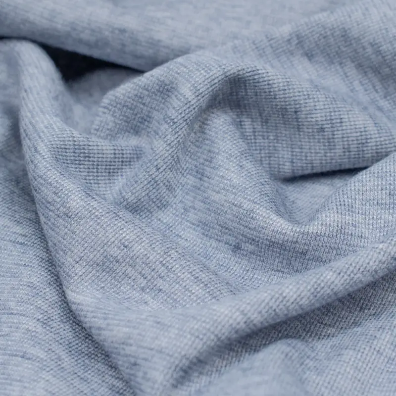 Neue Kollektion Feinstrick meliert blau