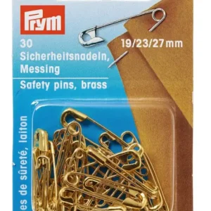 Prym Sicherheitsnadeln 19/23/27 mm gold Nr. 071165 Beliebt