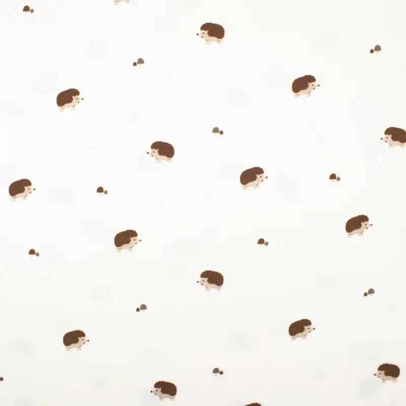 Baumwolljersey Igel natur Sofort Bestellen