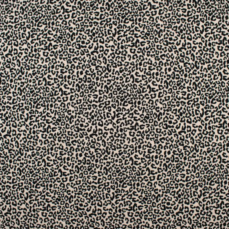 Baumwolljersey Animalprint beige Bestseller
