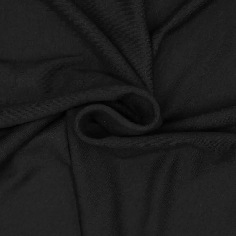 Viskosejersey uni schwarz Begrenztes Angebot