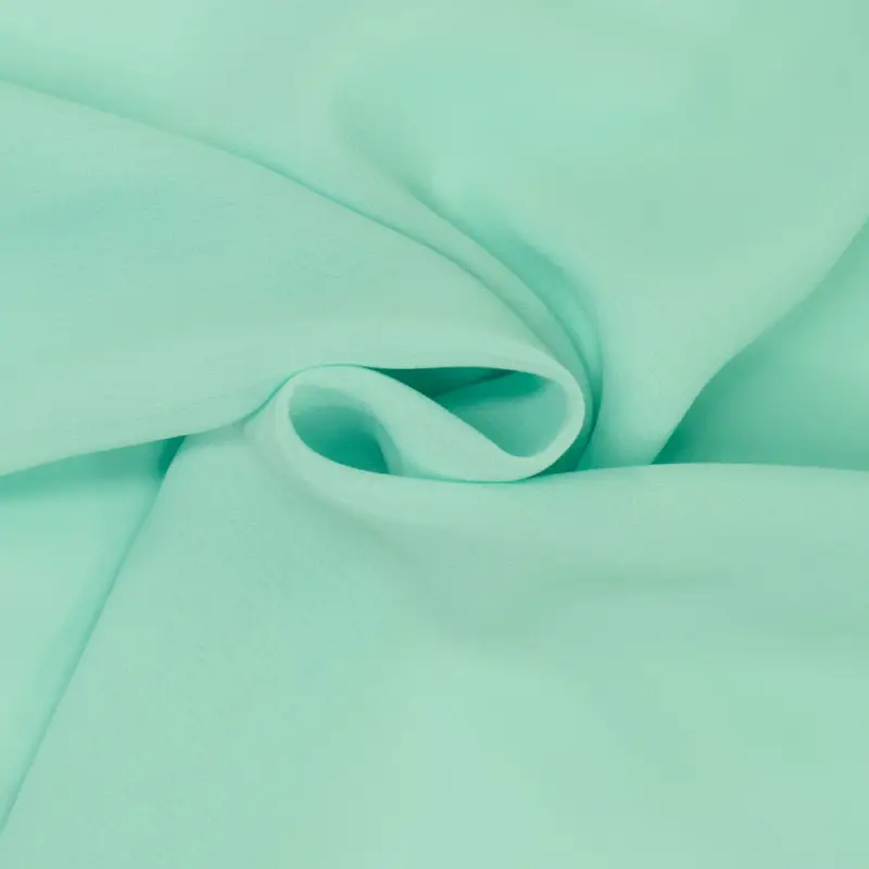 Chiffon uni lindgrün Preiswert