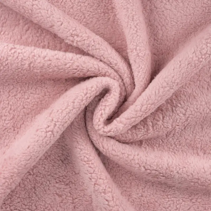 Baumwoll-Teddystoff uni rosa Sonderaktion