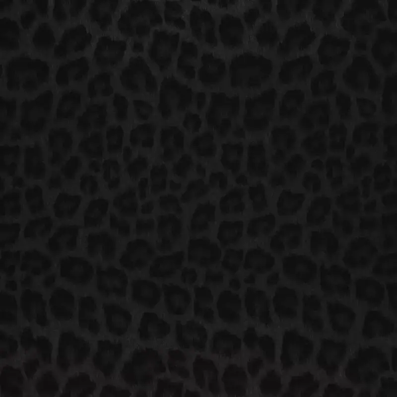 Stretch Kunstleder Animal Print schwarz Direktkauf