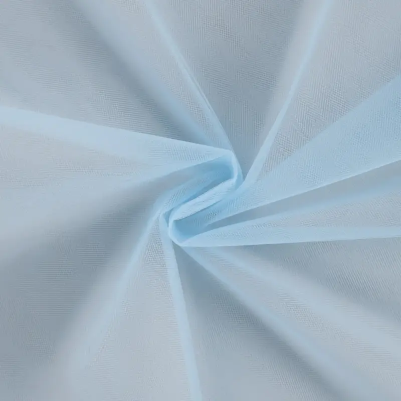 Soft Tüll extrabreit 275 cm uni hellblau Rabatt