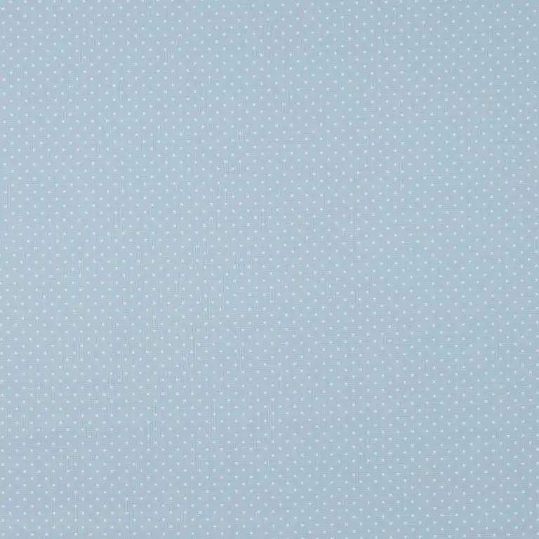Angebot Baumwollstoff Popeline mini Punkte hellblau