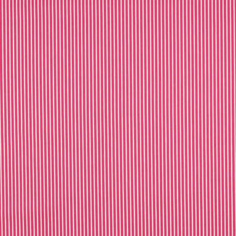 Baumwollstoff Popeline Streifen pink Billig
