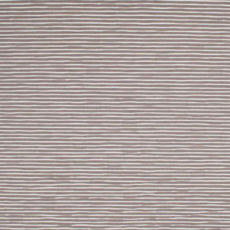 Baumwollstoff Seersucker Streifen braun Markenprodukt
