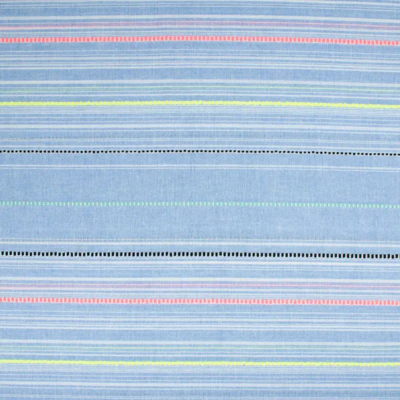 Baumwollstoff Neon Streifen Letzte Chance