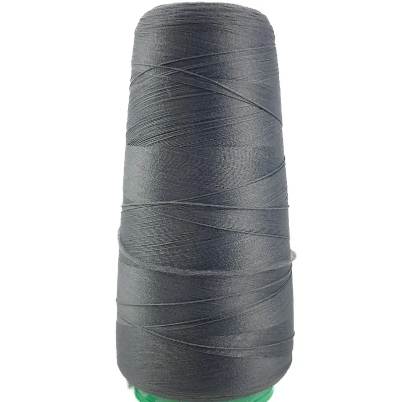 Overlock Bauschgarn grau Geprüft