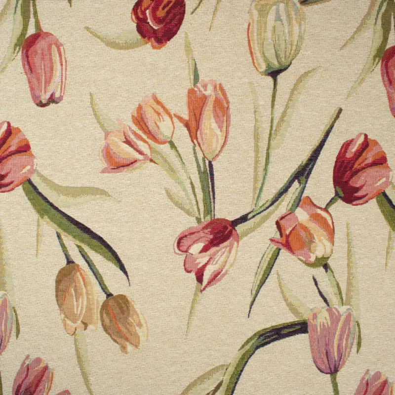 Top-Preis Gobelin Tulpen beige