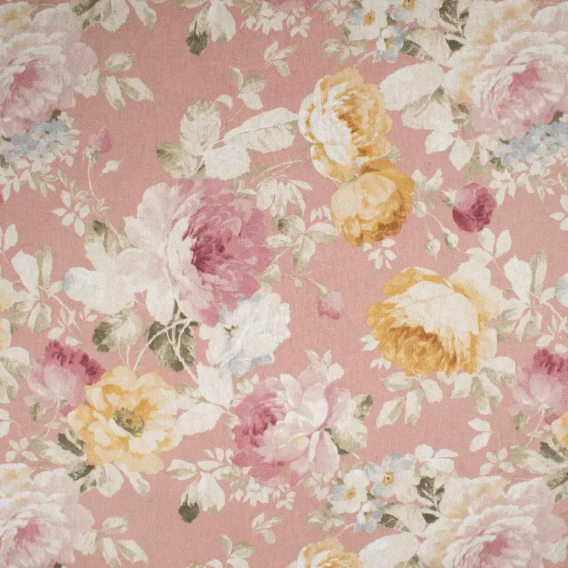 Expressversand Dekostoff Rosen altrosa