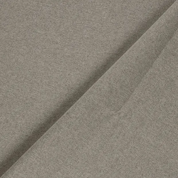 Sichere Zahlung Verdunkelungsstoff Leinenoptik uni taupe