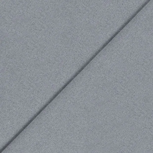 Verdunkelungsstoff Leinenoptik uni hellblau Preisknaller
