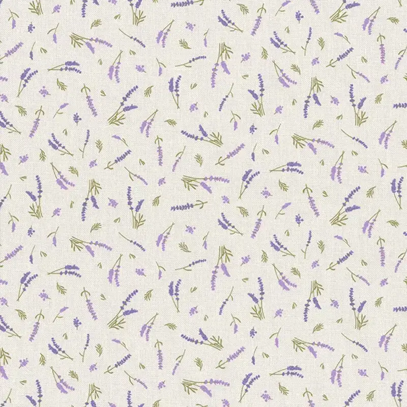 Dekostoff Lavendel natur Angebot