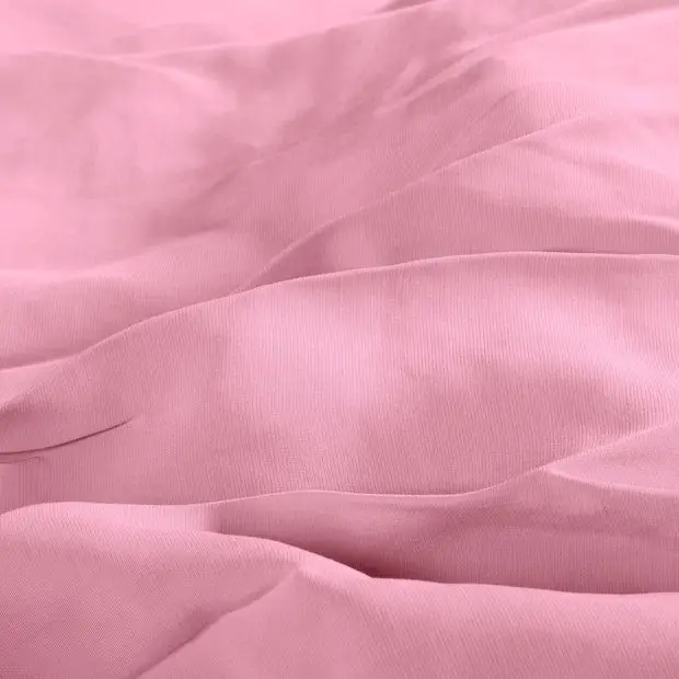 Viskose Stoff stonewashed uni rosa Preiswert
