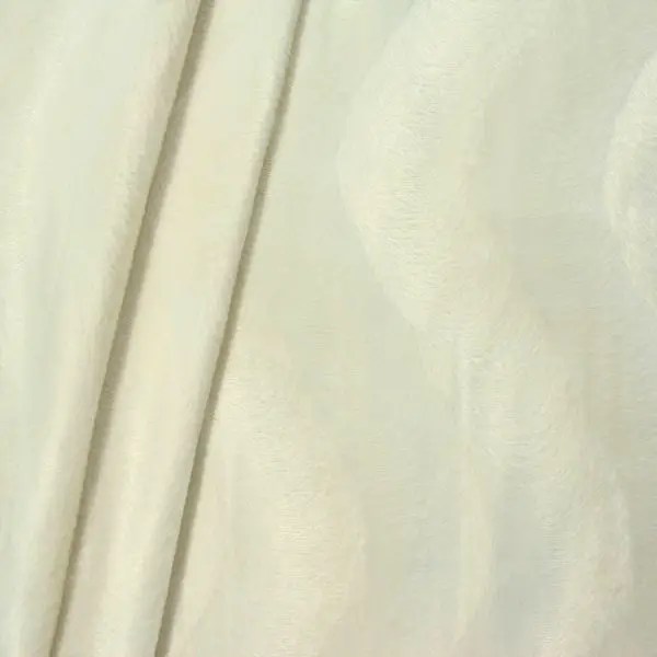 Teddy Fellimitat Velboa Farbe Creme-Weiss Neue Kollektion