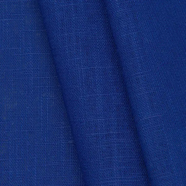 Wochenendangebot 100% Leinen Stoff Artikel Barcelona Farbe Royal-Blau