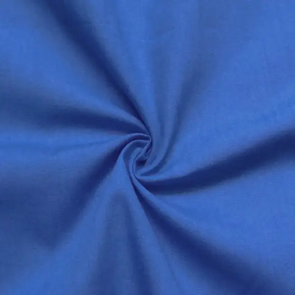 Wochenendangebot Baumwolle Polyester wie Batist Farbe Royal-Blau