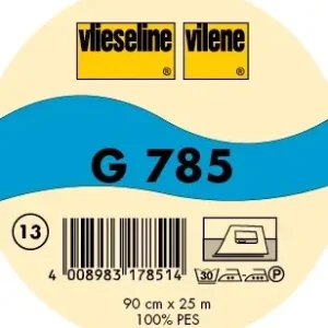 Vlieseline bi-elastische Gewebeeinlage aufbügelbar Typ G785 Farbe Rohweiss Rabatt
