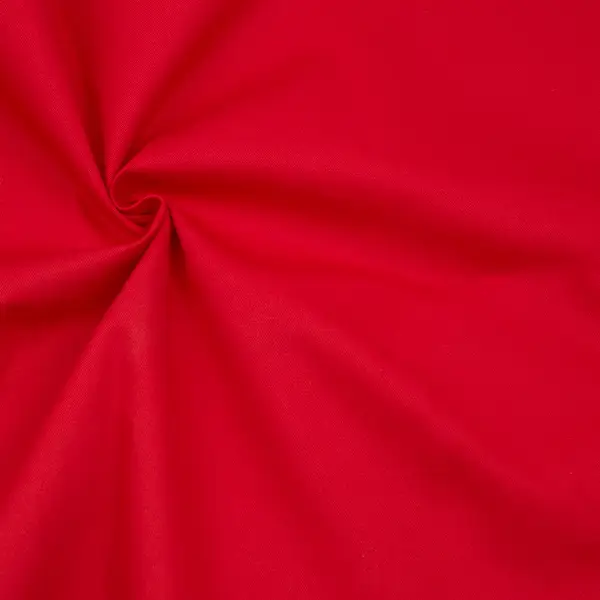 100% Baumwoll Köper "Fashion Standard" Farbe Rot Solange Der Vorrat Reicht
