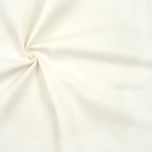 100% Baumwoll Köper "Fashion Standard" Farbe Creme-Weiss Top-Angebot