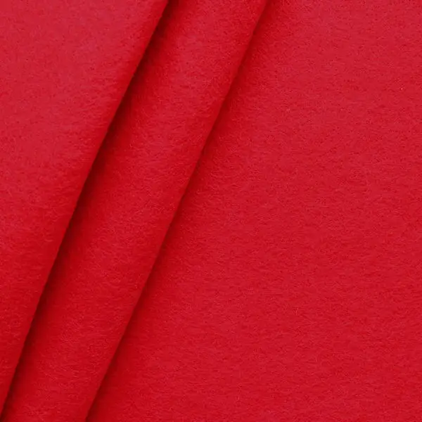 Bastel Filz Stärke 3,0mm Breite 90cm Farbe Rot Geprüft