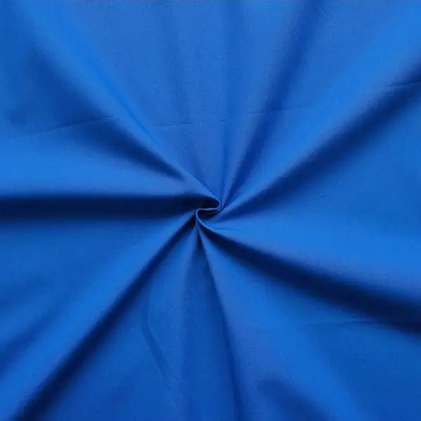 Zertifiziert 100% Baumwolle Popeline "Fashion Standard 2" Farbe Royal-Blau