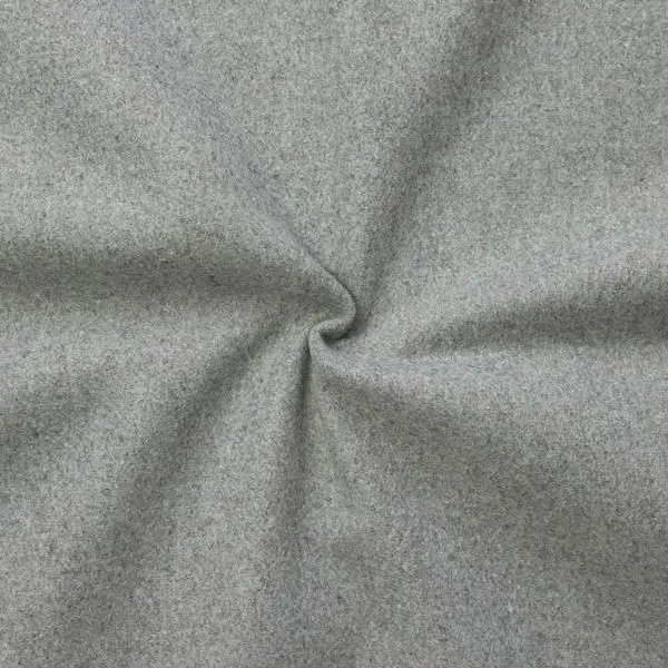 Wollstoff "Winter Basic" Farbe Hell-Grau Neu