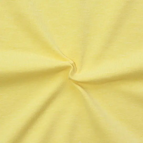 Baumwoll Stretch Jersey "Fashion Basic" Farbe Gelb melange Sonderaktion