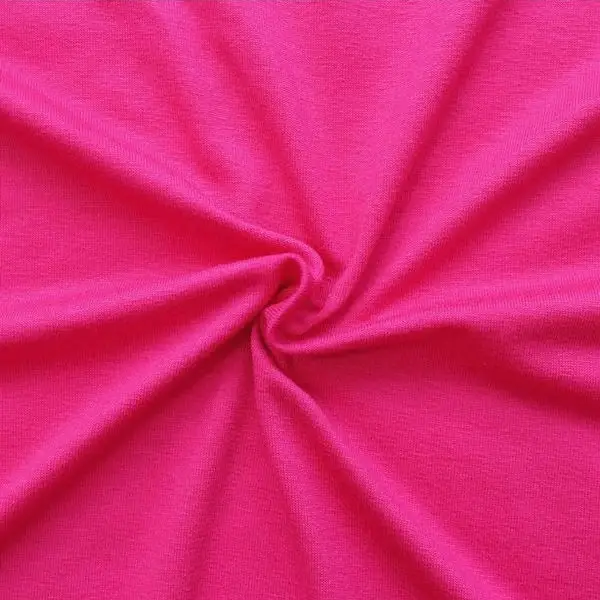 Viskose Stretch Jersey "Basic" Farbe Pink Markenprodukt