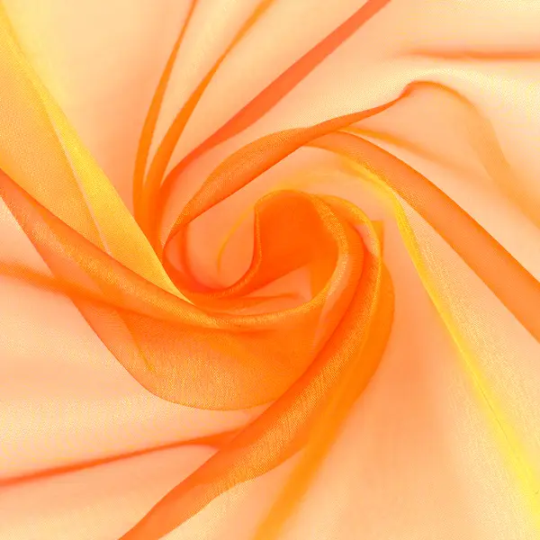 Organza Two Tone Farbe Apricot-Gelb Super-Preis