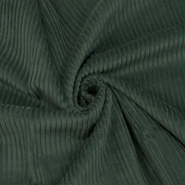 100% Baumwolle Breitcord "Season Classic 3" Farbe Dunkel-Grün Sofort Bestellen
