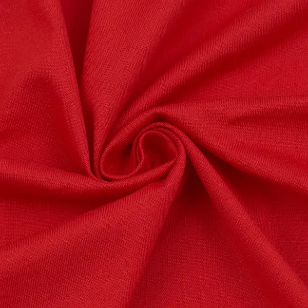 Jetzt Kaufen 100% Baumwolle Single Jersey Farbe Rot