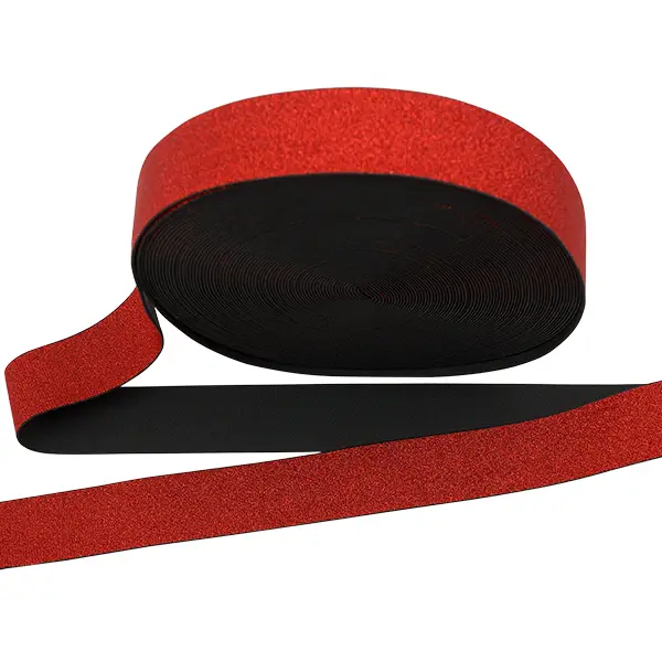 Mega-Angebot Elastikband Lurex 40mm Farbe Rot