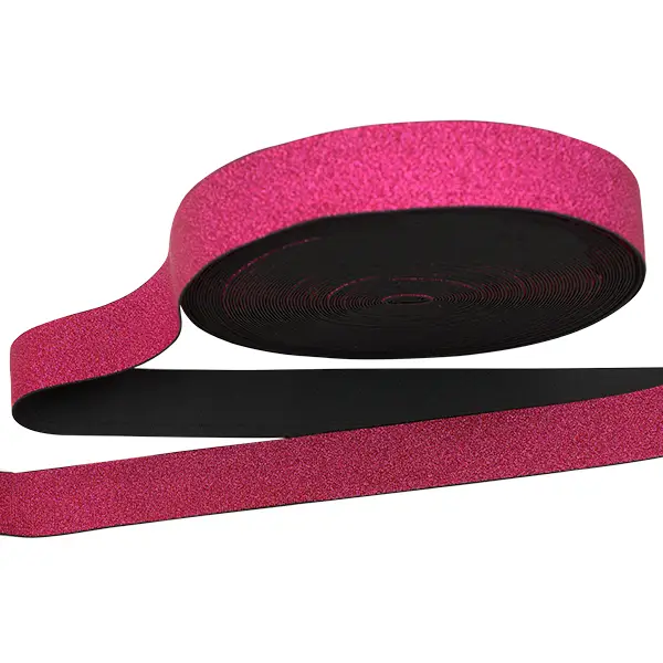 Elastikband Lurex 40mm Farbe Fuchsia Super-Preis