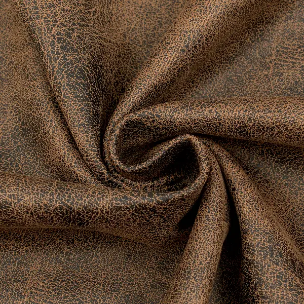 Stretch Wildlederimitat Suede "Vintage Look" Farbe Cognac-Braun Schneller Versand