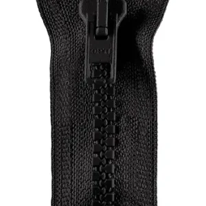 Top-Seller Opti Reißverschluss P60 teilbar 80cm - Farbe Schwarz