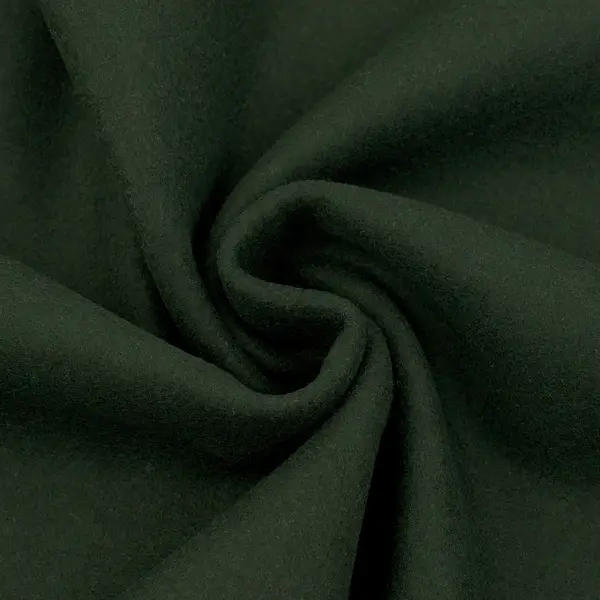 Wollstoff "Winter Basic" Farbe Tannen-Grün Meistverkauft