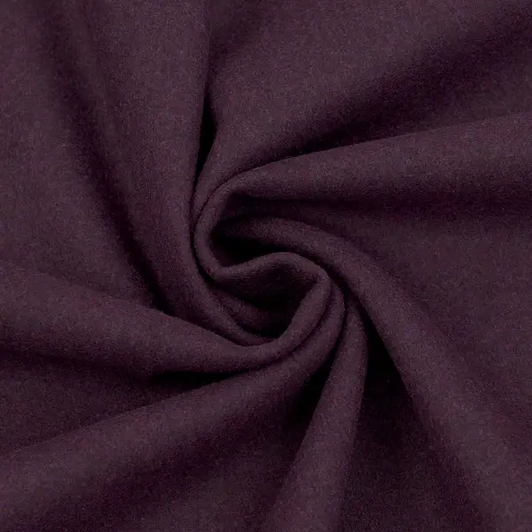 Top-Seller Wollstoff "Winter Basic" Farbe Dunkel-Lila