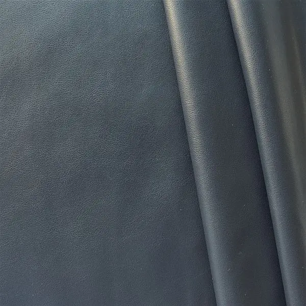 7,00 Meter - Stretch Nappaleder Imitat Farbe Dunkel-Blau Meistverkauft