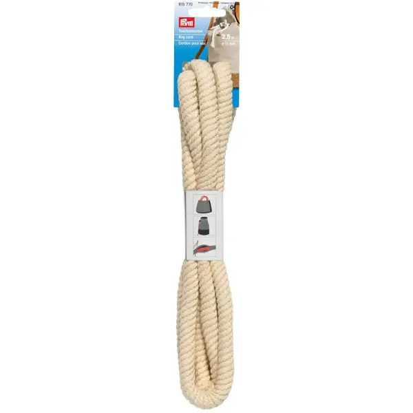 Prym 2,5m Taschenkordel 11 mm Durchmesser Markenprodukt