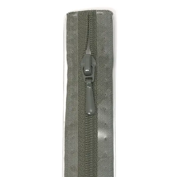 Markenprodukt Prym Reißverschluss S2 Typ 0 Nahtfein 30cm - Farbe 002 Dunkel-Grau