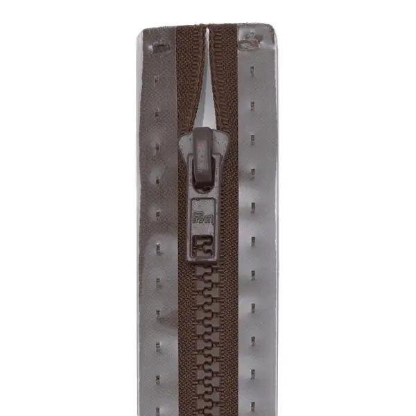 Prym Reißverschluss S4 Profil teilbar 75 cm - Farbe 881 Dunkel-Braun Sonderaktion