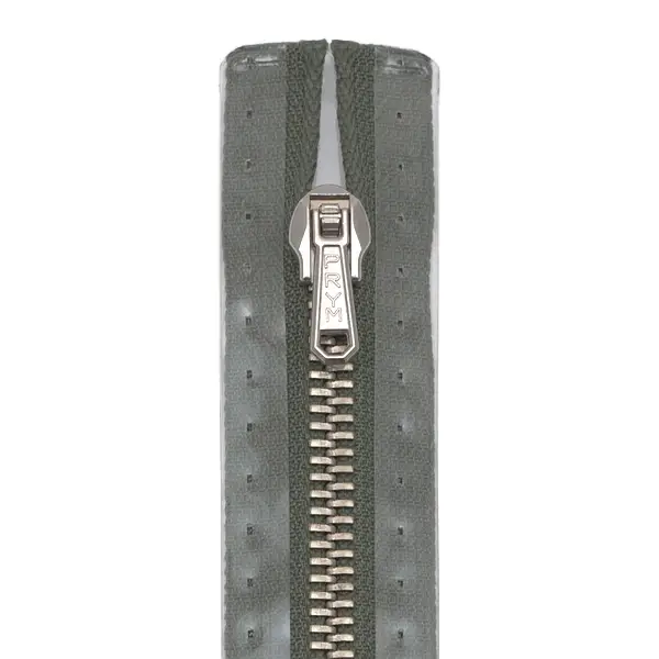 Jetzt Bestellen Prym Metall Reißverschluss M2 Typ 10 unteilbar 16 cm silber-farbig - Farbe 002 Dunkel-Grau