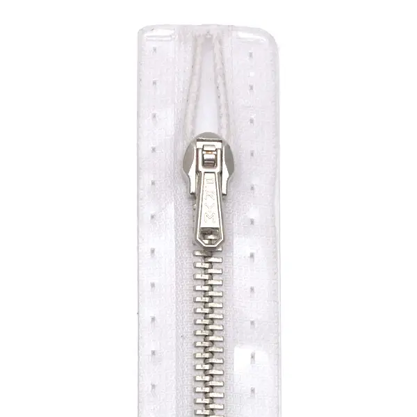 Wochenendangebot Prym Metall Reißverschluss M2 Typ 10 unteilbar 16 cm silber-farbig - Farbe 009 Weiss