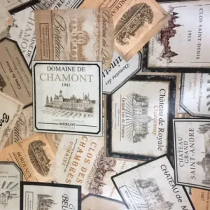 Wachstuch Winelabels Preis Gesenkt