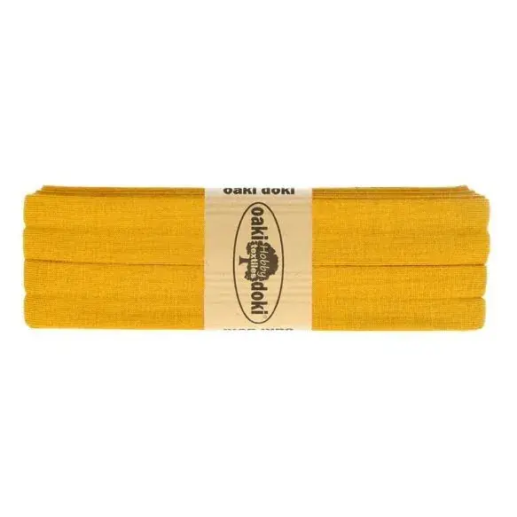 Jersey-Schrägbänder - Senf Saisonangebot